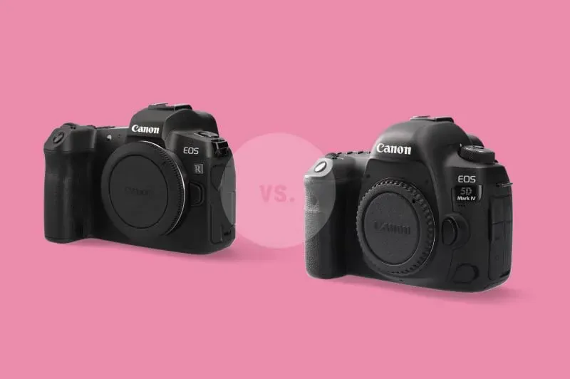 Mirror vs. Mirrorless Camera - ¿qué cámara es mejor para la fotografía de producto?