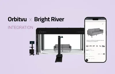 Colaboración Orbitvu x Bright River para contenido interactivo