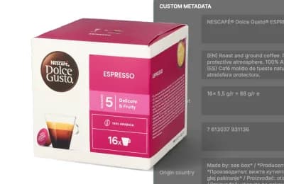 AI OCR de Orbitvu - extrae etiquetas, números de pieza y datos de producto de las imágenes