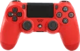 Mando rojo de PS4 para la industria electrónica