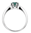 Anillo de plata con piedra preciosa para la industria joyera