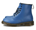 Botas Dr. Martens azules para la industria del calzado y los accesorios