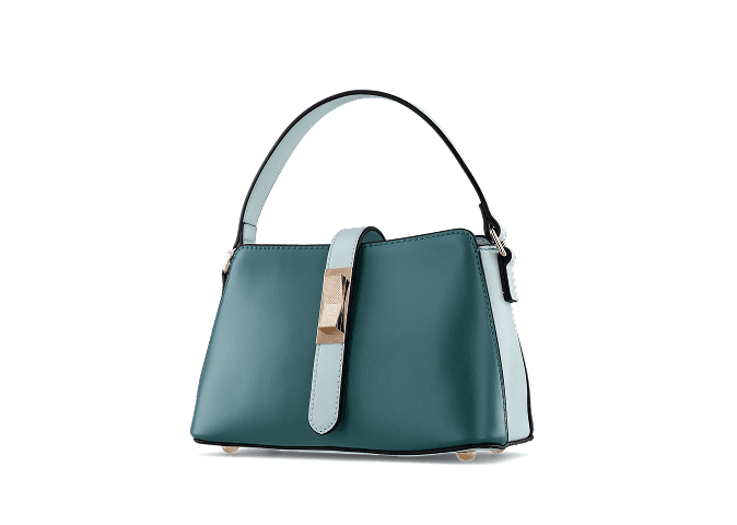 Packshot de bolso verde