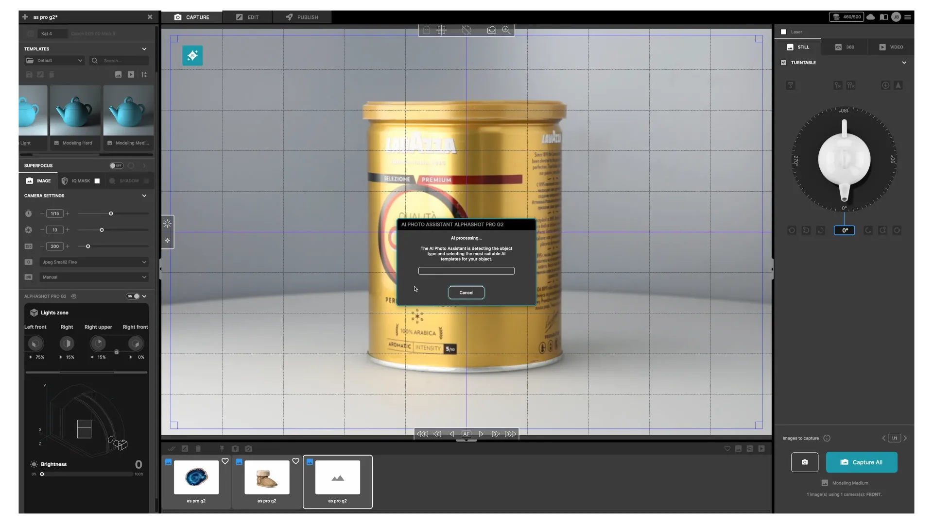 Procesamiento de AI Photo Assistant