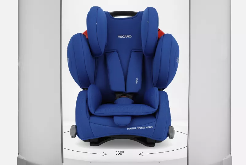 Plataforma giratoria motorizada en Alphastudio Compact