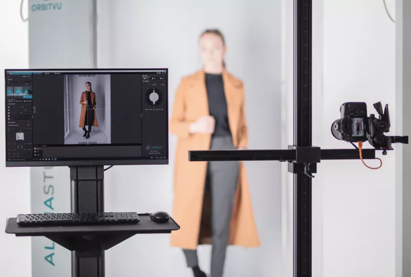 Posicionamiento de la cámara en Alphastudio XXL