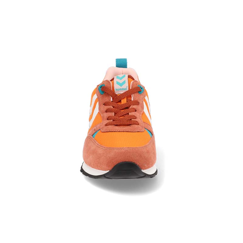 Orange shoe - front view